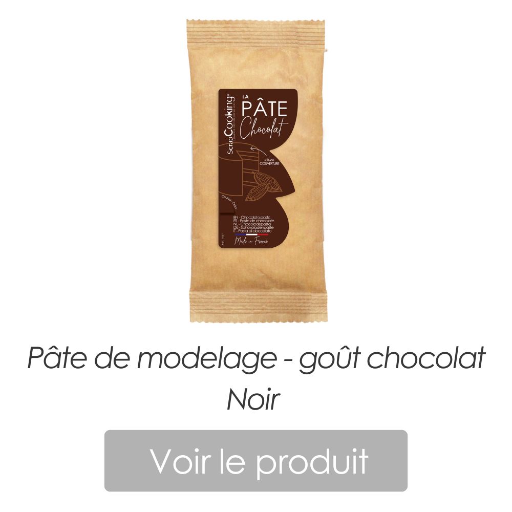 Recette Kinder Délice Pate de modelage chocolat - ScrapCooking